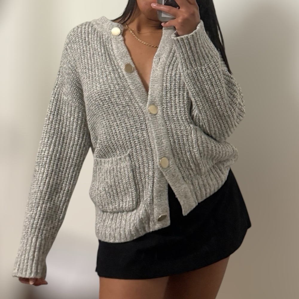 Abercrombie and fitch oversized cardigan